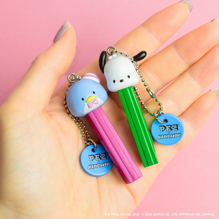 PEZ x 三麗鷗 聯名吊飾盒玩 - 隨機單抽 - Kenelephant PEZ x Sanrio Hapidanbui Mascot - assortment