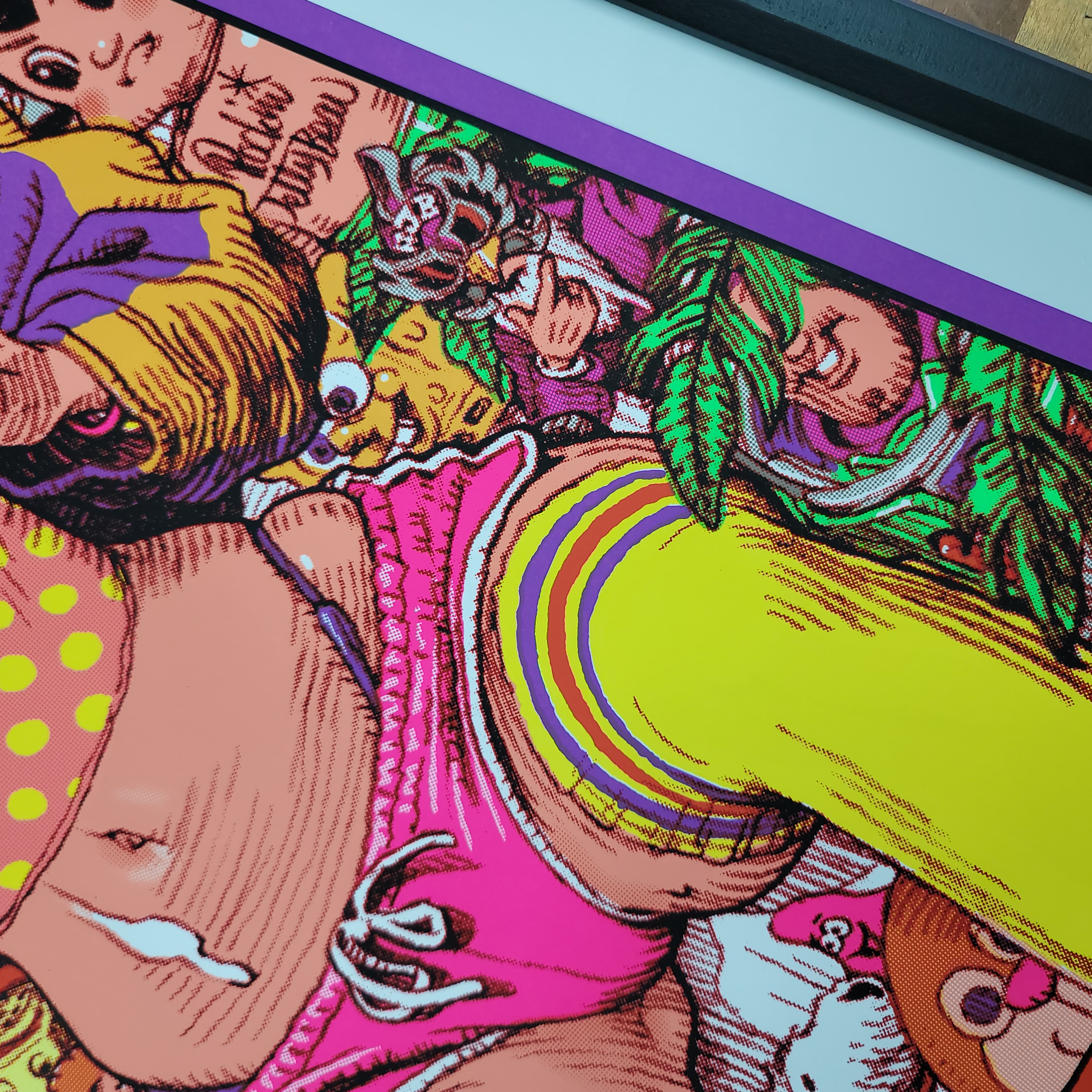 RJB 絹印海報 - Paradise 20周年 2次色 - Rockin' Jelly Bean Silkscreen Print Poster - Paradise 20 Anniversary 2nd