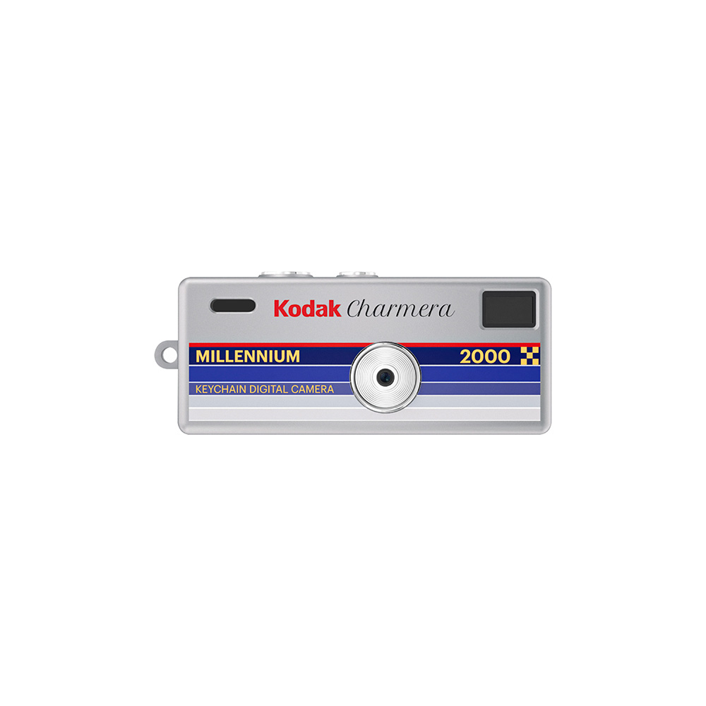 柯達 迷你數位相機鑰匙圈盲盒 第二代 (千禧版) - 隨機單抽 - Kodak Charmera Millennium Edition Mini Digital Camera Keychain Blind Box Series 2 - assortment 