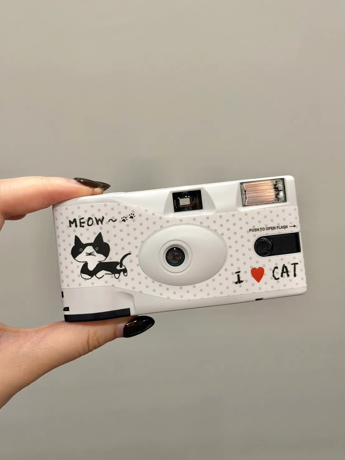 喵一次性即可拍相機 - 賓士貓 -  MEOW Disposable camera Tuxedo cat