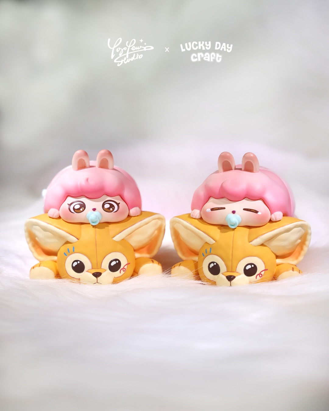 "叭叭噗噗"LuckyDayCraft & YoyoYeungStudio 聯展 - Love my Kenneth Plush