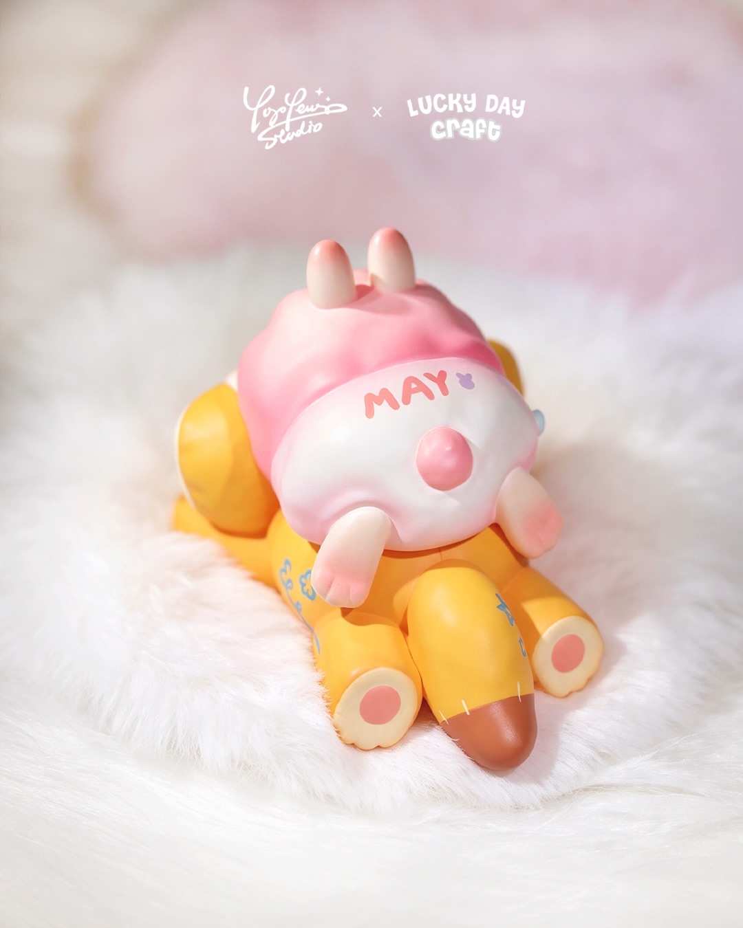 "叭叭噗噗"LuckyDayCraft & YoyoYeungStudio 聯展 - Love my Kenneth Plush