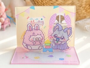 "叭叭噗噗"LuckyDayCraft & YoyoYeungStudio 聯展 - 寶寶遊戲室 組合壓克力場景立牌