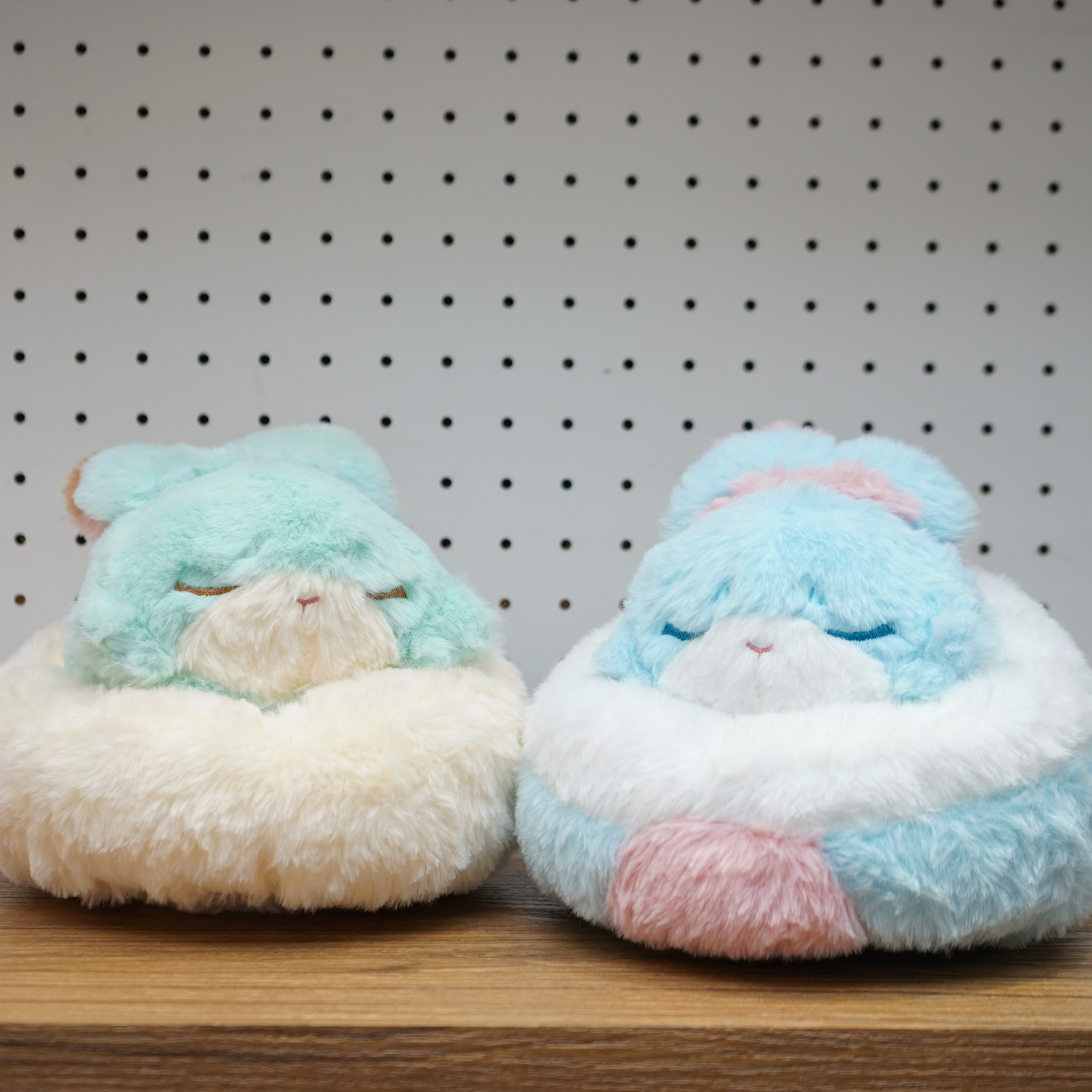Raby棉球 毛絨玩偶 - 薄荷/粉藍  - Yoyo Yeung Studio Raby  plush toy - Mint/Blue