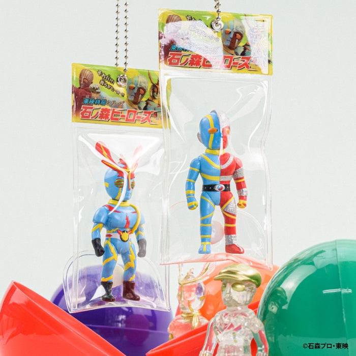 東映特攝石之森英雄公仔包裝吊飾 盒玩系列 - 隨機單抽 - Kenelephant Toei Tokusatsu Ball Chain Mascot Ishinomori Heroes - assortment