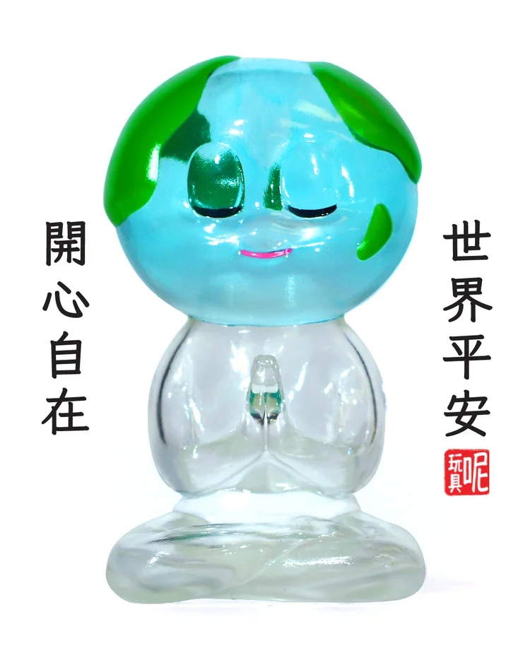 大地之子 - 地球大佛 - 透明版本 A/B - Leeeeee Toy - Clear Version Earthly Buddha A/B