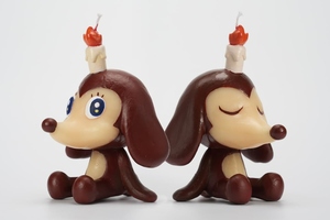 陳威廷 - 燭狗亮亮 造型蠟燭 / 套組 - Chen Wei Ting - Candle Dog Shaped Candle / Set