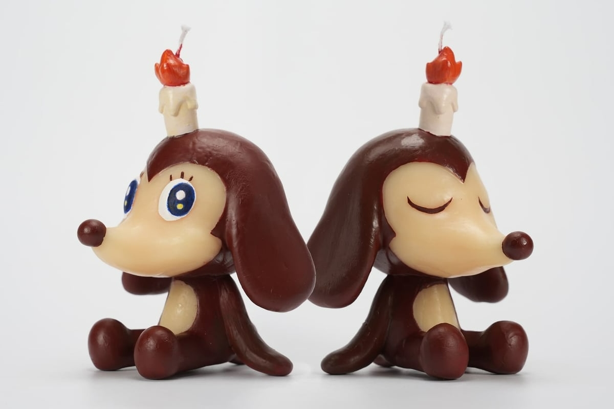 陳威廷 - 燭狗亮亮 造型蠟燭 / 單件隨機 - Chen Wei Ting - Candle Dog Shaped Candle / Random Version