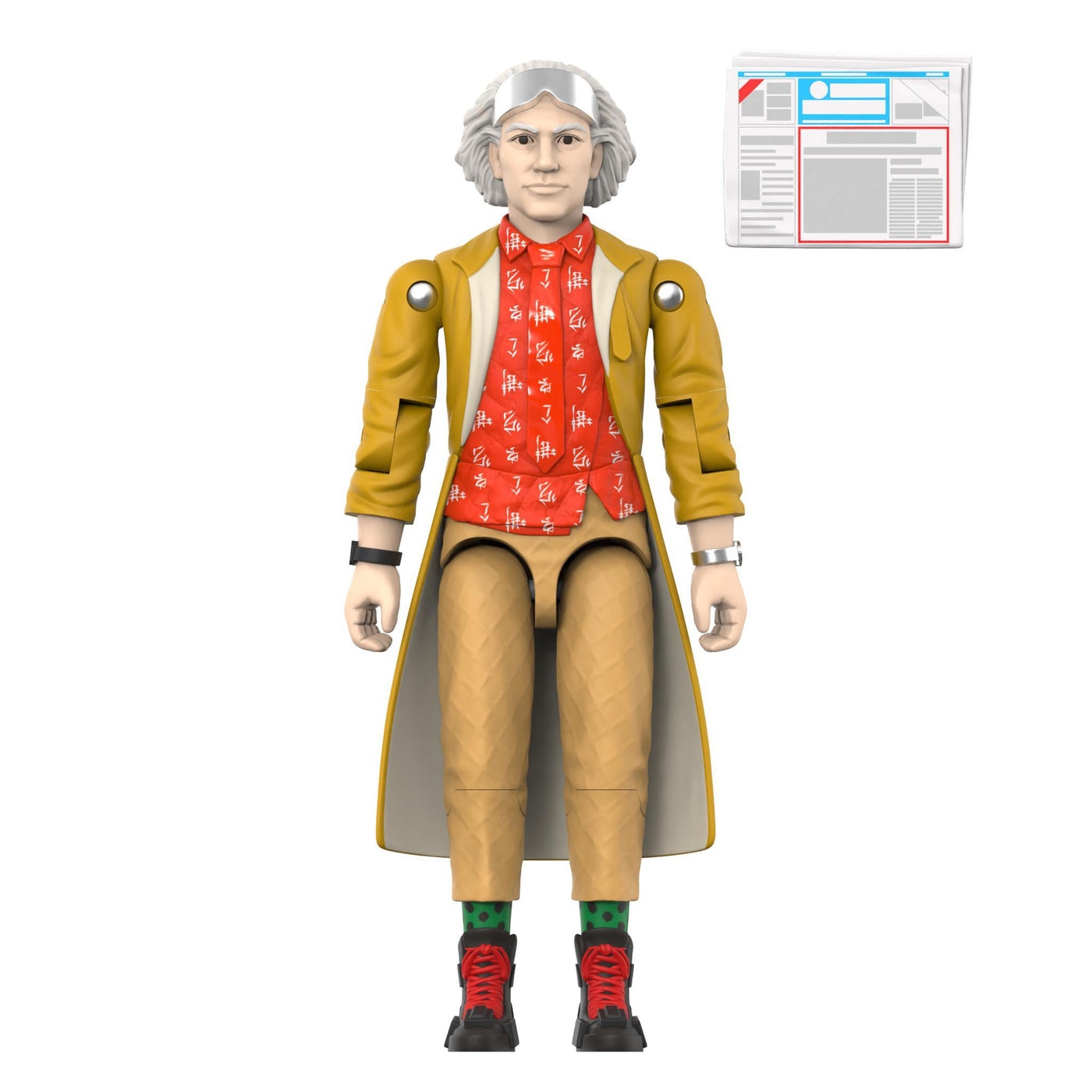 回到未來 3.75吋復古人偶 第二波 - 2015年布朗博士 - ReAction+ 3.75" Figure seires - Back to the Future Wave 2 - Dr. Emmett Brown (2015)