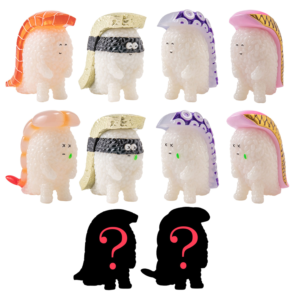 壽司怪獸 Sushi-L.A. 真實壽司尺寸盒玩系列5代 - 隨機單抽  - Sen-ti-nel X Nakao Teppei - Sushi-L.A. 1/1 scale (Sushi Size) figure collection 5 - assortment 