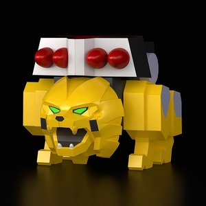 Brickroid 勇者傳說 - 獸王（動物型態） - Brickroid The Brave Fighter of Legend Da-Garn - Ga-Orn (Animal Mode)
