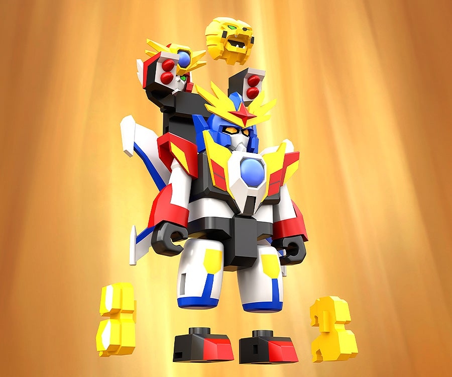 Brickroid 勇者傳說 - 獸王（動物型態） - Brickroid The Brave Fighter of Legend Da-Garn - Ga-Orn (Animal Mode)