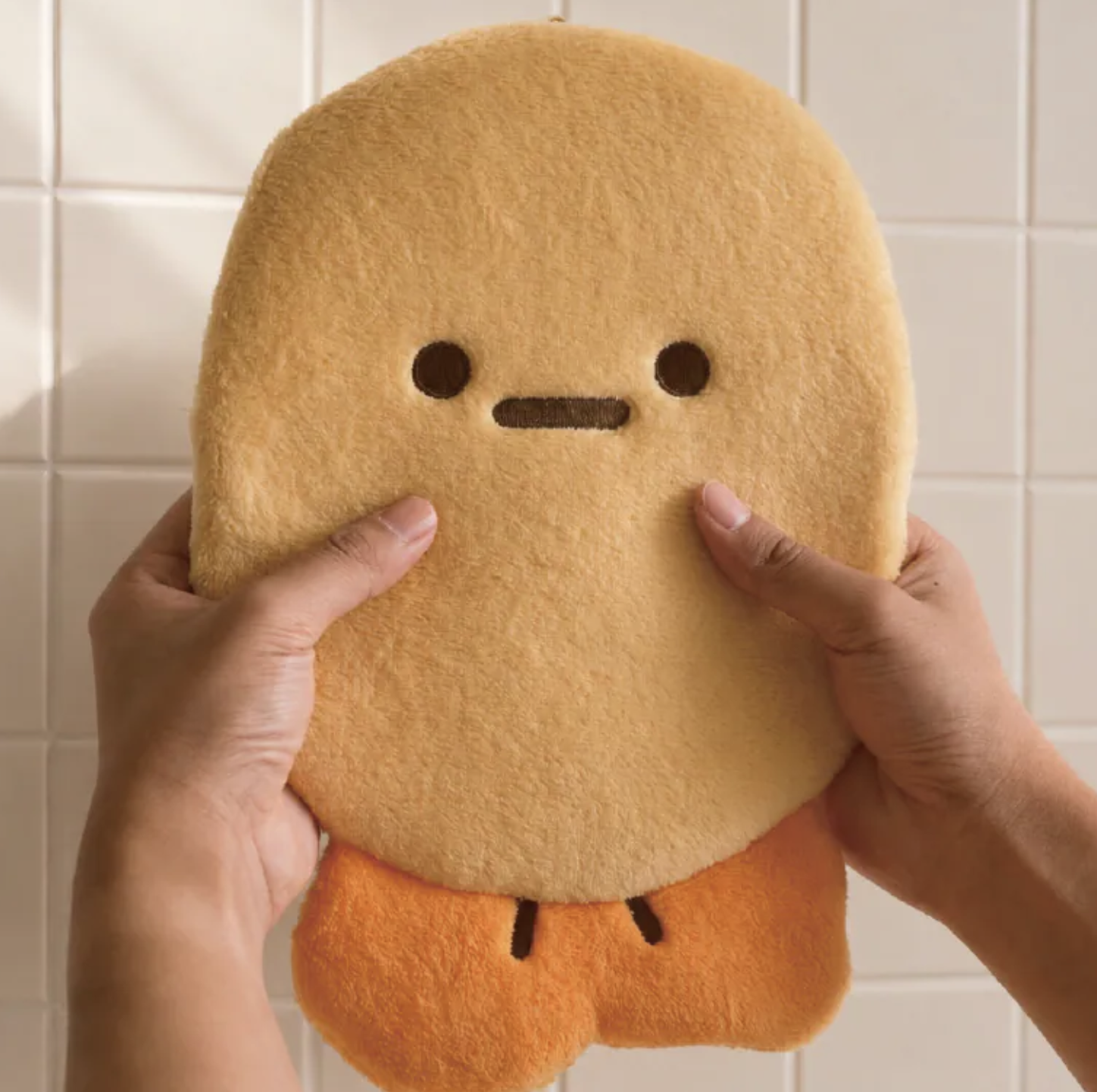 "CRUNCHY DREAM" CrazyEyes × Hanomanga 聯展 - 炸蝦擦手巾by CrazyEyes