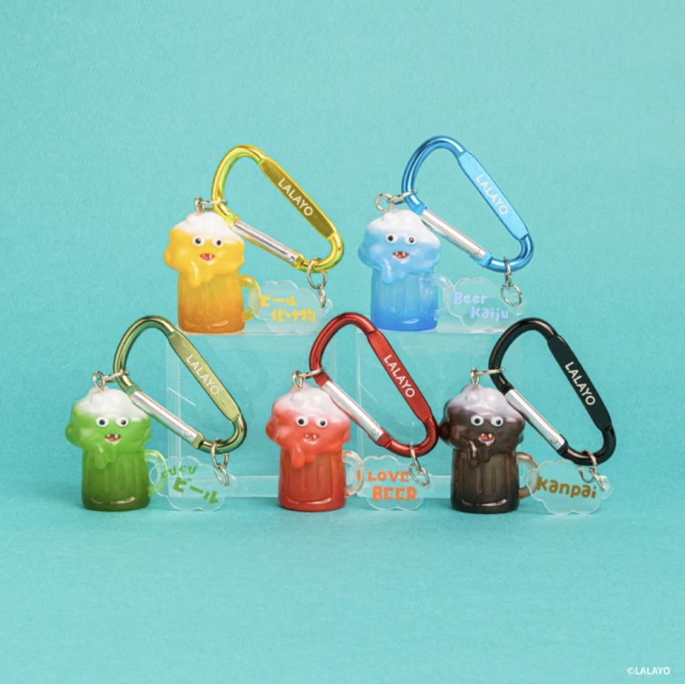 LALAYO WING 啤啤酒怪獸公仔吊飾盒玩系列  - 隨機單抽 - Kenelephant HELLO IN THE WORLD!! Vol.10 LALAYO WING / Beer Monster Mascot Charm - assortment