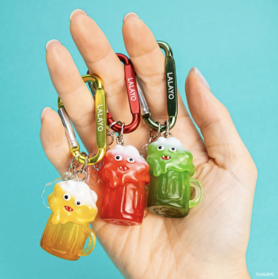 LALAYO WING 啤啤酒怪獸公仔吊飾盒玩系列  - 隨機單抽 - Kenelephant HELLO IN THE WORLD!! Vol.10 LALAYO WING / Beer Monster Mascot Charm - assortment