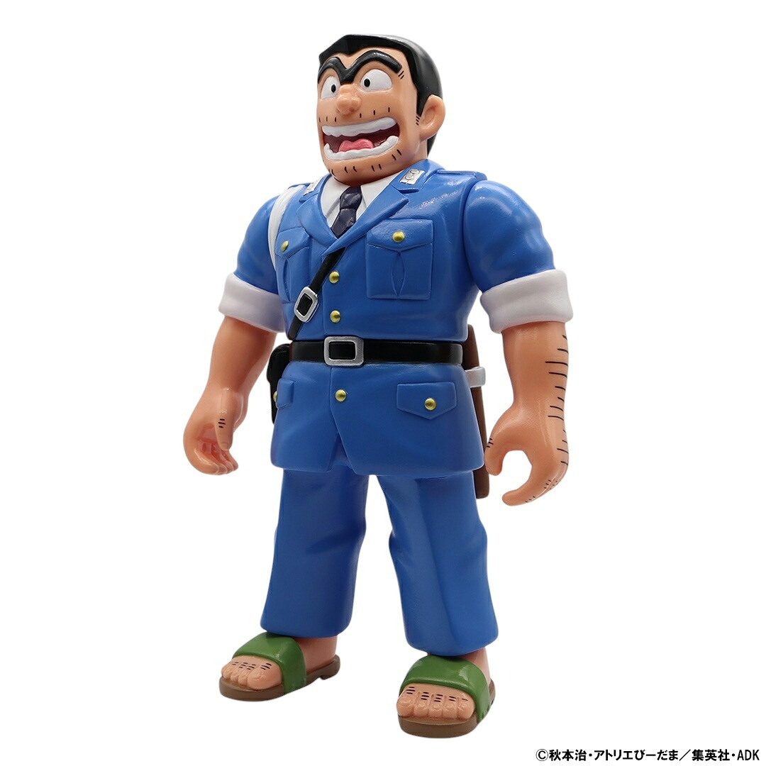 烏龍派出所 日製軟膠人偶 - 兩津勘吉 - KochiKame: Tokyo Beat Cops SOFVIPS - Kankichi Ryotsu