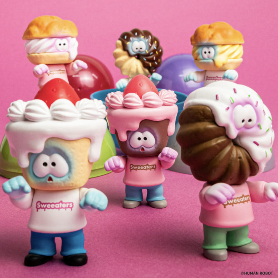 HUMAN ROBOT Sweeters 殭屍公仔盒玩系列 - 隨機單抽 - Kenelephant Sweeters Figure Collection - assortment