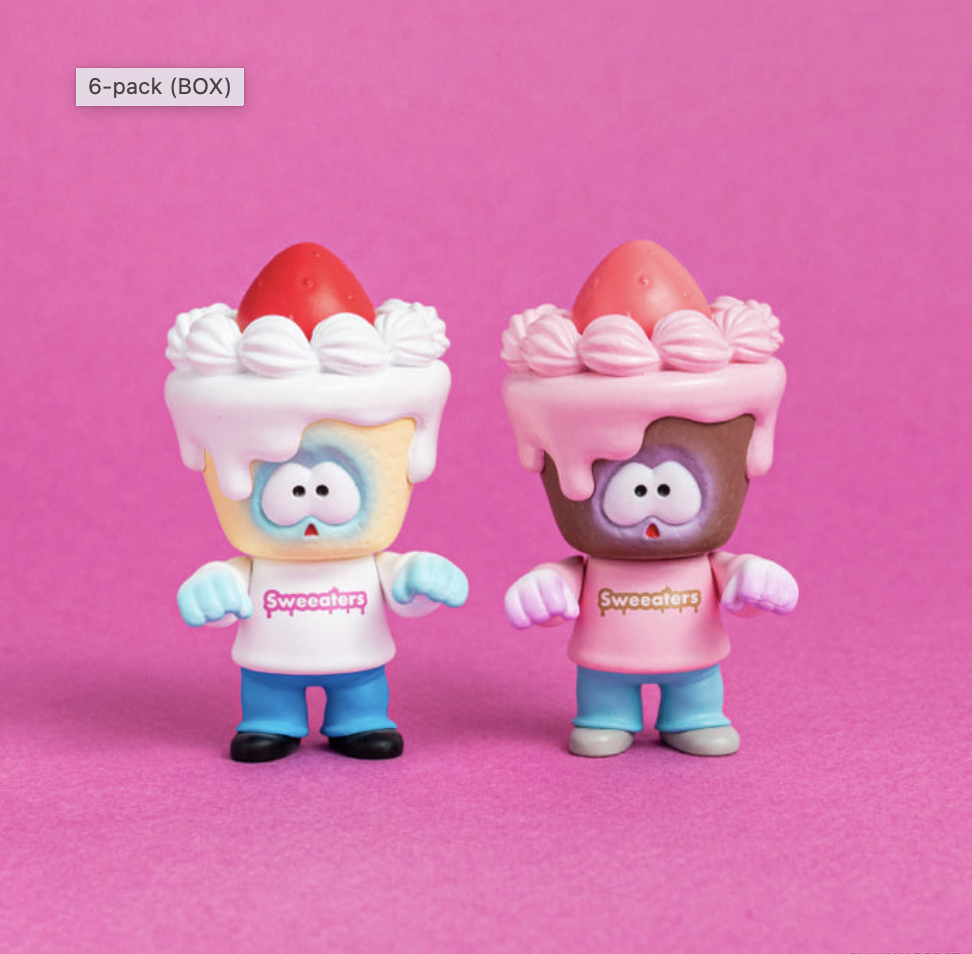 HUMAN ROBOT Sweeters 殭屍公仔盒玩系列 - 隨機單抽 - Kenelephant Sweeters Figure Collection - assortment