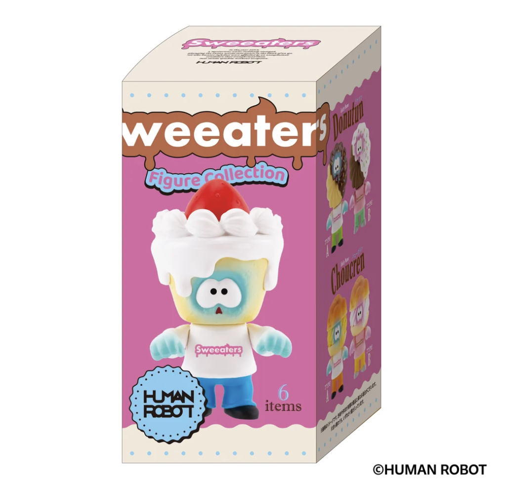 HUMAN ROBOT Sweeters 殭屍公仔盒玩系列 - 隨機單抽 - Kenelephant Sweeters Figure Collection - assortment