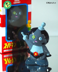 地球超人 軟膠人偶 - 原色Q版 - Leeeeee Toy - Super Earthly Cute - Gray Edition